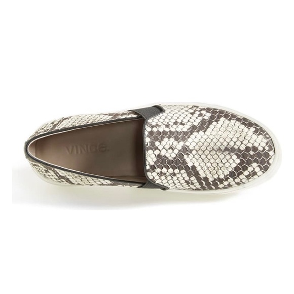(Sold) Vince Berlin Python Slip-On Sneaker Size - Picture 3 of 12